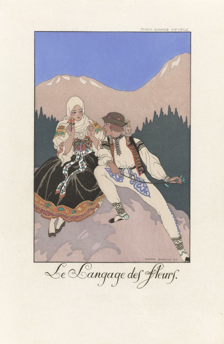 Le Langage des Fleurs 1922