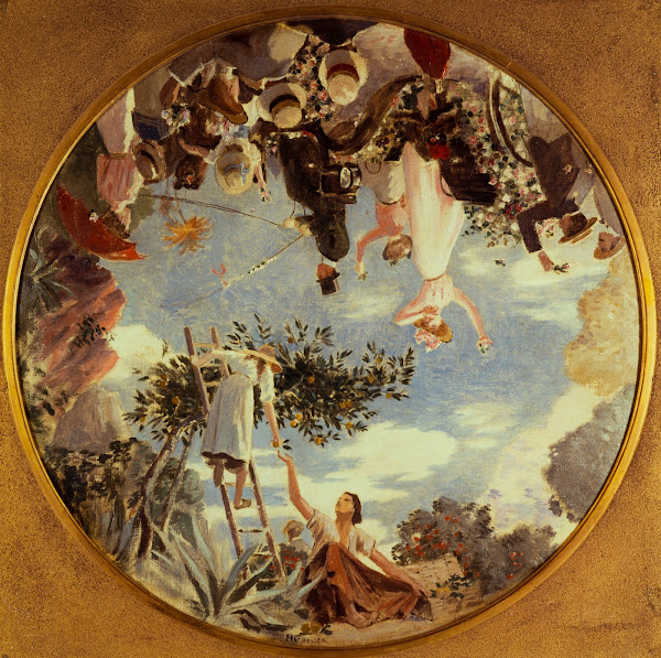Bataille de fleurs à Nice 1900