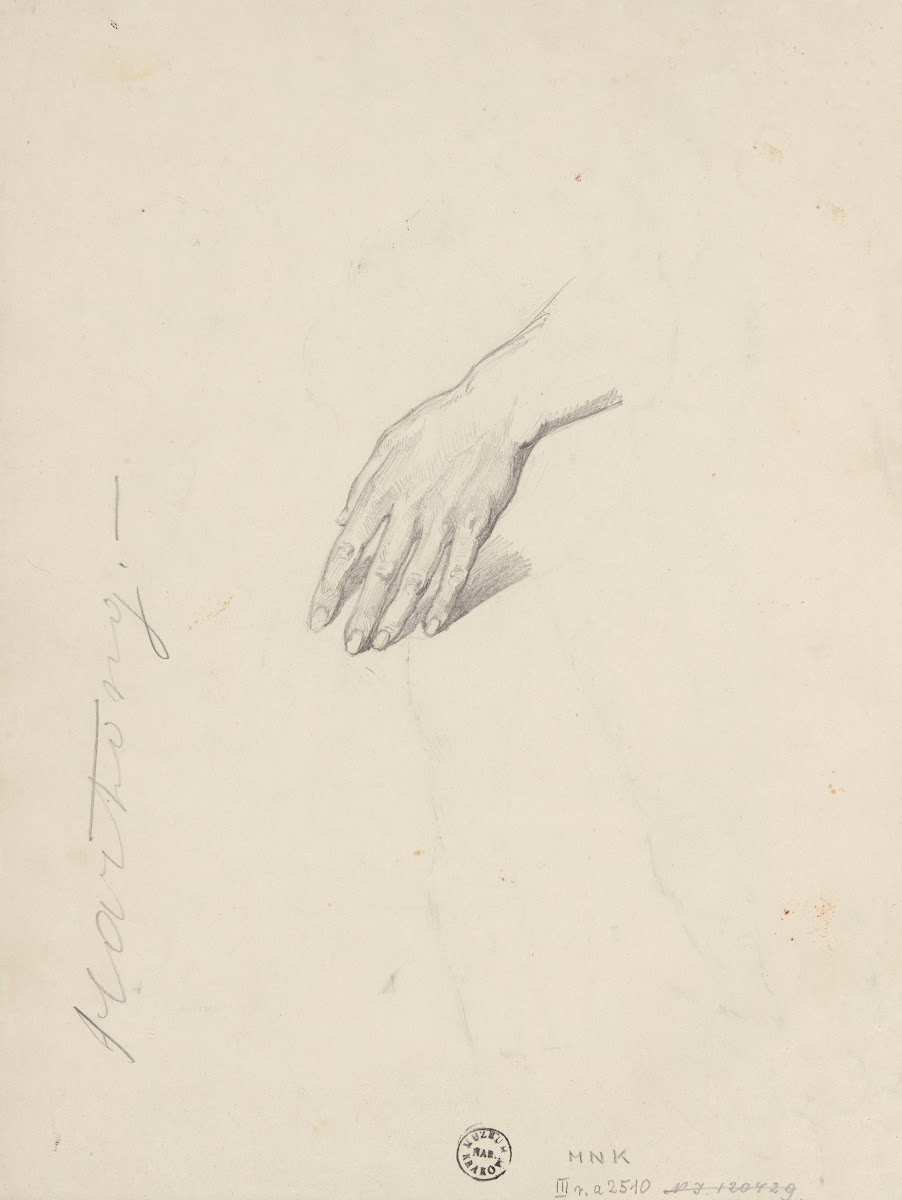 Hand study 1842