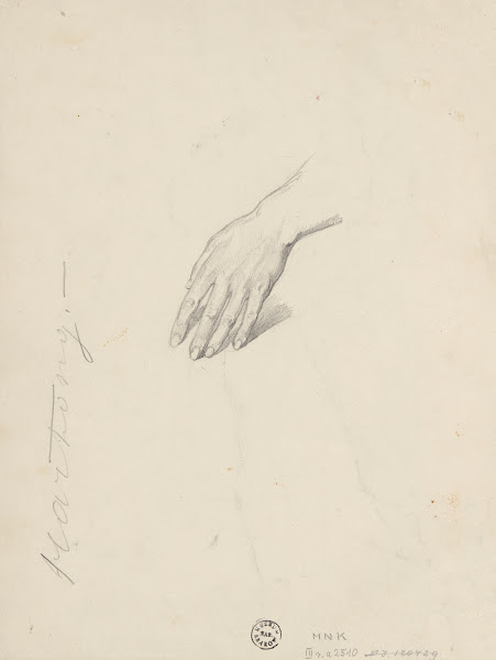 Hand study 1842