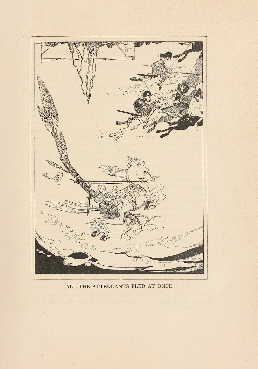 All the attendants fled at once 1918