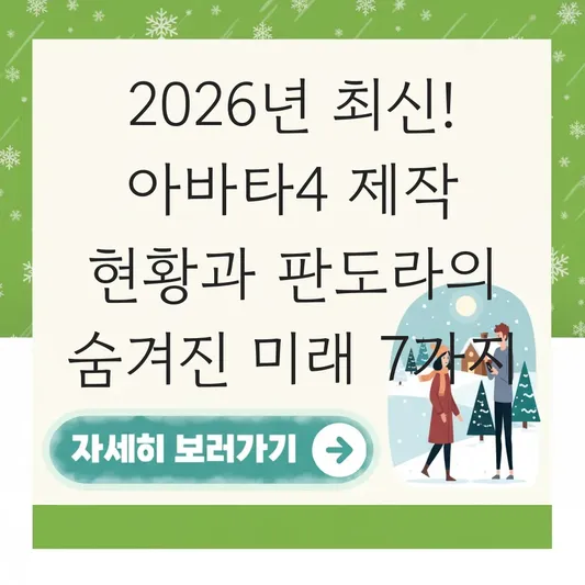 아바타4 제작 현황 및 제임스 카메론 감독이 밝힌 판도라 행성의 미래 대표 이미지