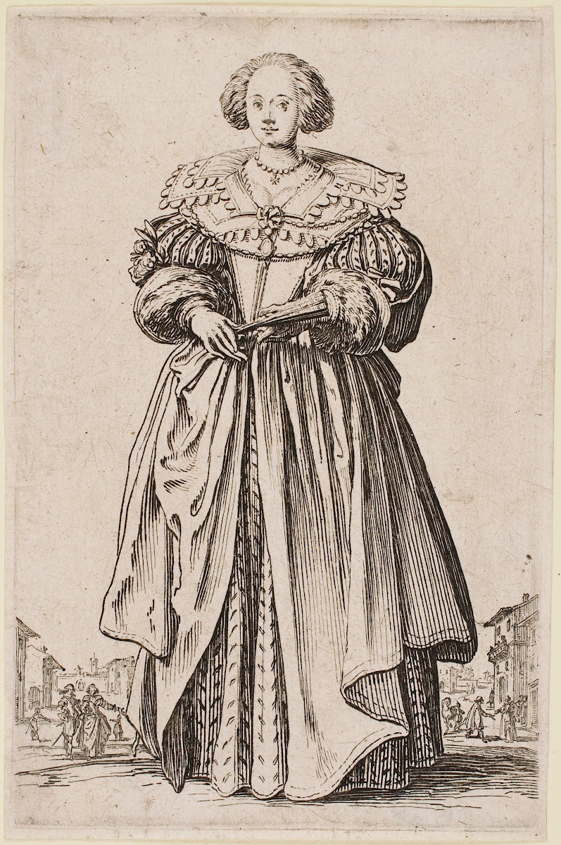 The Nobility of Lorraine  Lady with a Fan 16201623