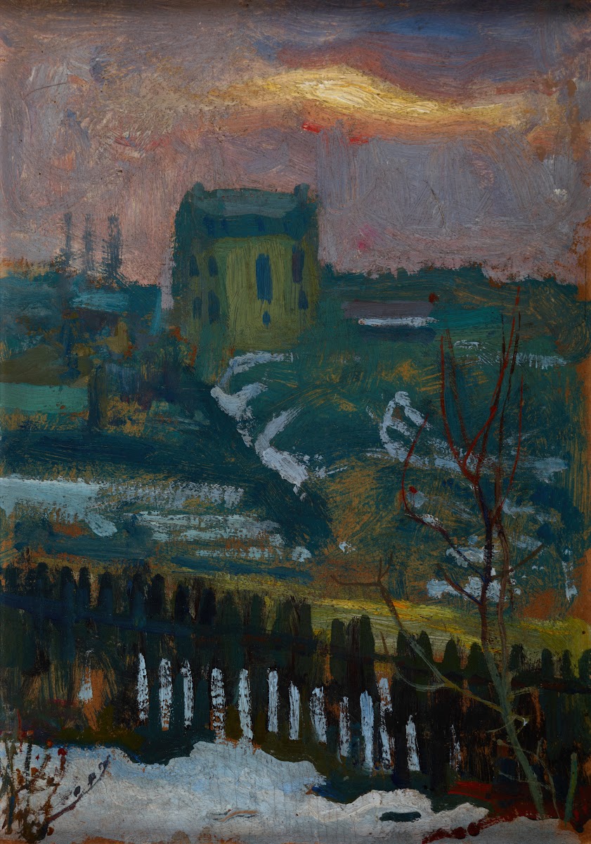 House in Winter 1901