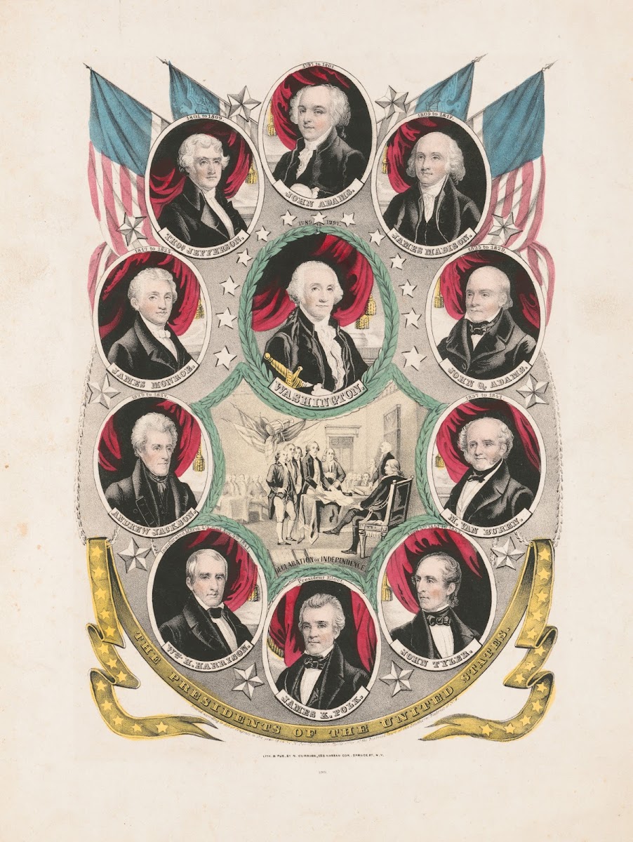 The presidents of the United States 1844
