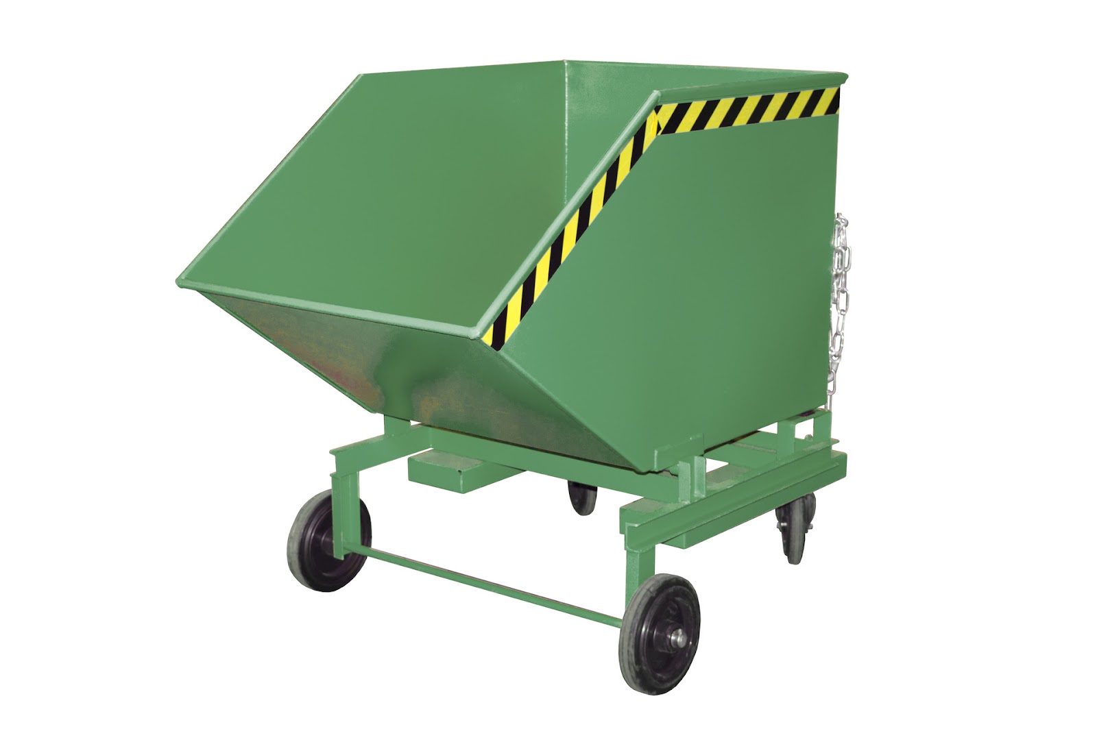 Spaander-containerwagen SKW-ET 600, gelakt, Resedagroen