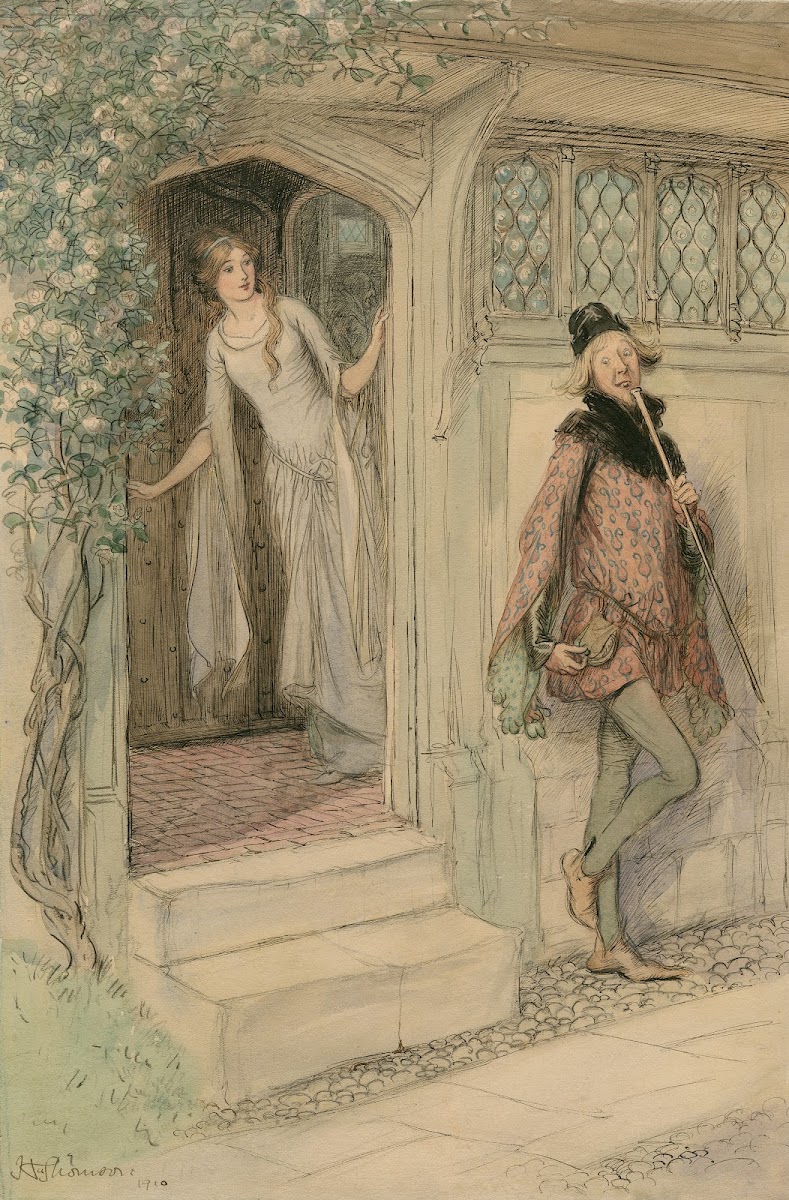 Illustrations to Merry wives of Windsor Pl01 1910