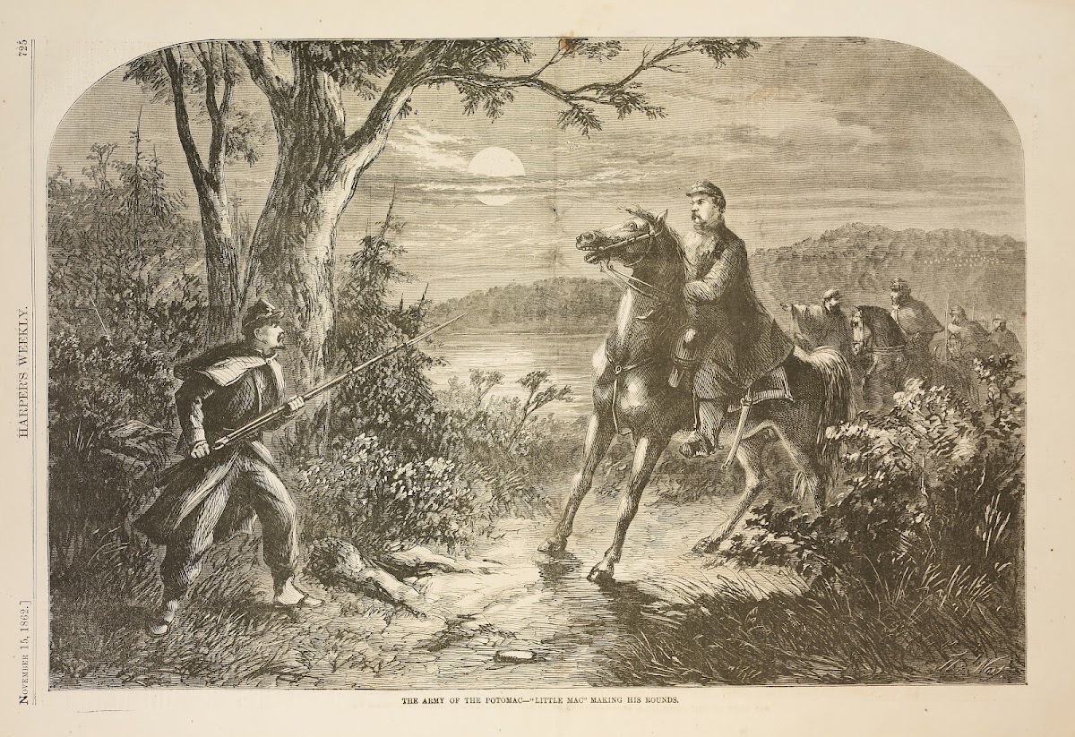 The Army of the Potomac  Little Mac making his rounds 1862