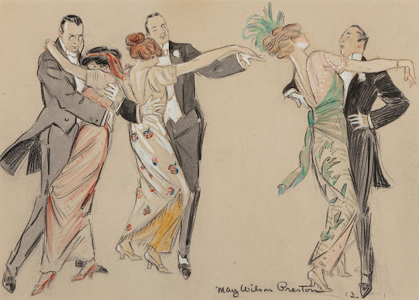 Three Dancing Couples 1913