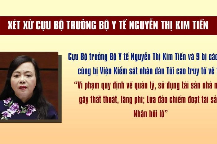 [Video] Xét xử cựu Bộ trưởng Bộ Y tế Nguyễn Thị Kim Tiến và đồng phạm vào ngày 20/5 - Báo Nhân Dân