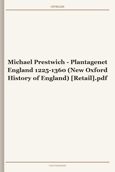 Plantagenet England 1225-1360 (New Oxford History of England)