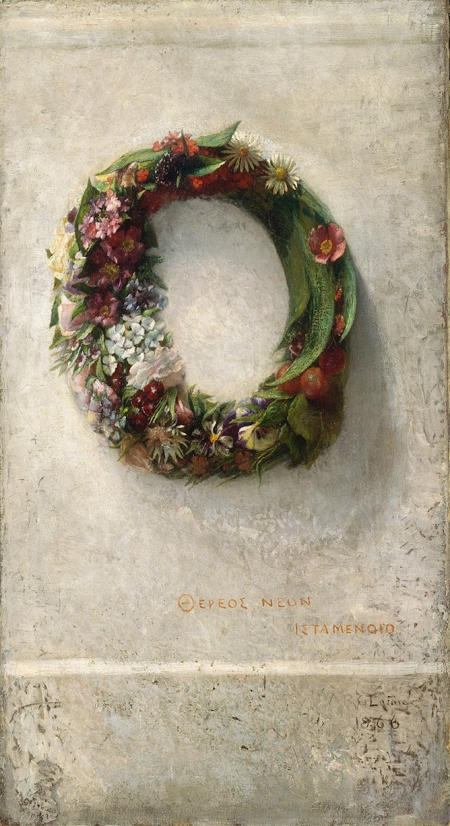 Wreath of Flowers 1866
