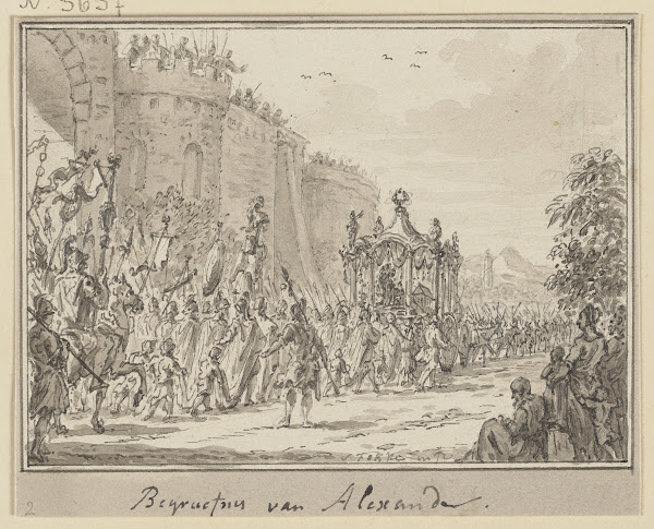 Das Begräbnis Alexanders