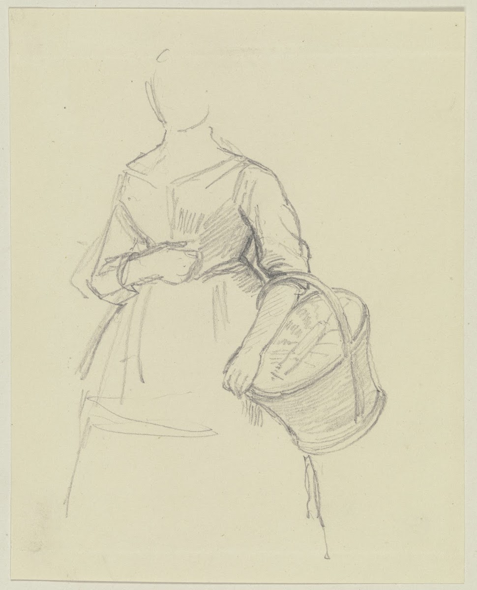 Woman with basket