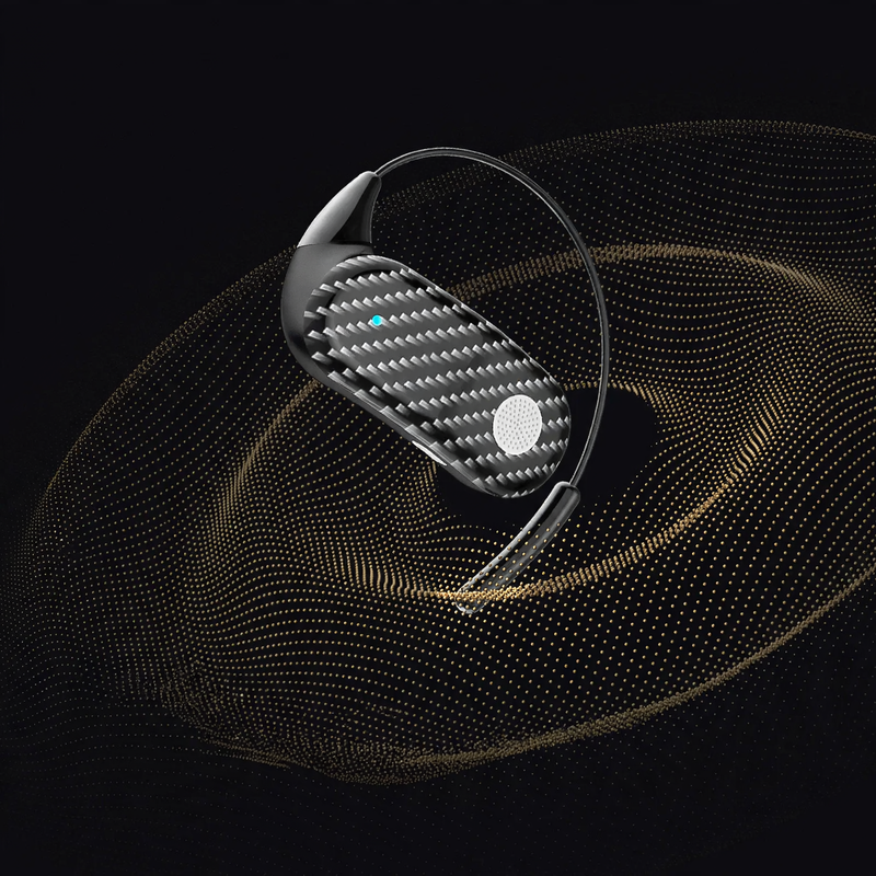 Ear hook headphones with AI translation and stereo sound