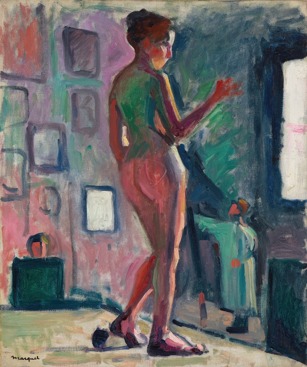 Nu dans un atelier dami circa 1899 1900