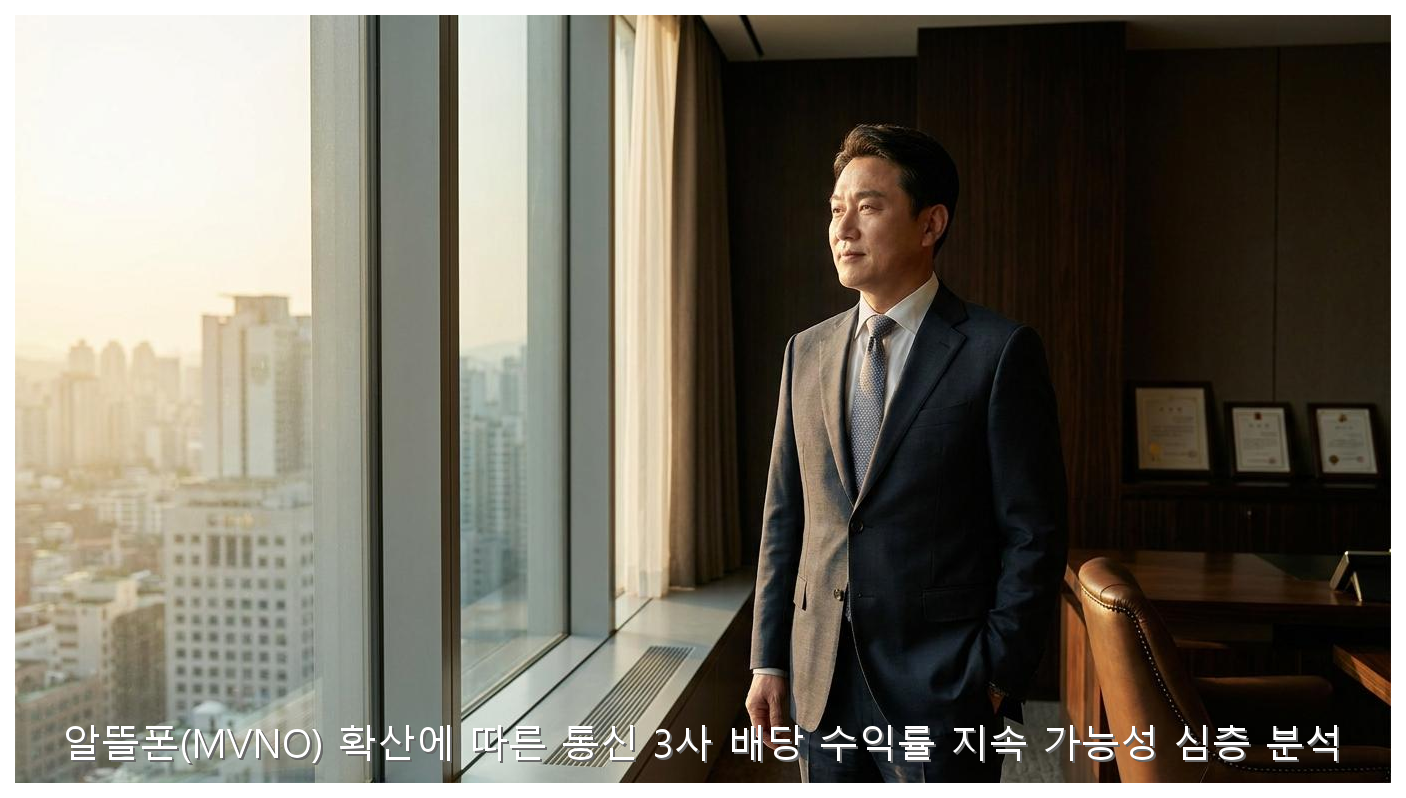 알뜰폰(MVNO) 확산에 따른 통신 3사 배당 수익률 지속 가능성 심층 분석 핵심 안내 및 분석 인포그래픽 (4)