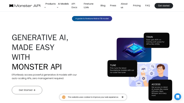 Captura de Monsterapi
