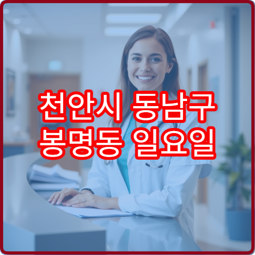 천안시 동남구 봉명동 일요일 피부과 진료 병원 모공 트러블 상담