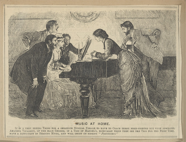 Music at home circa 1874 80
