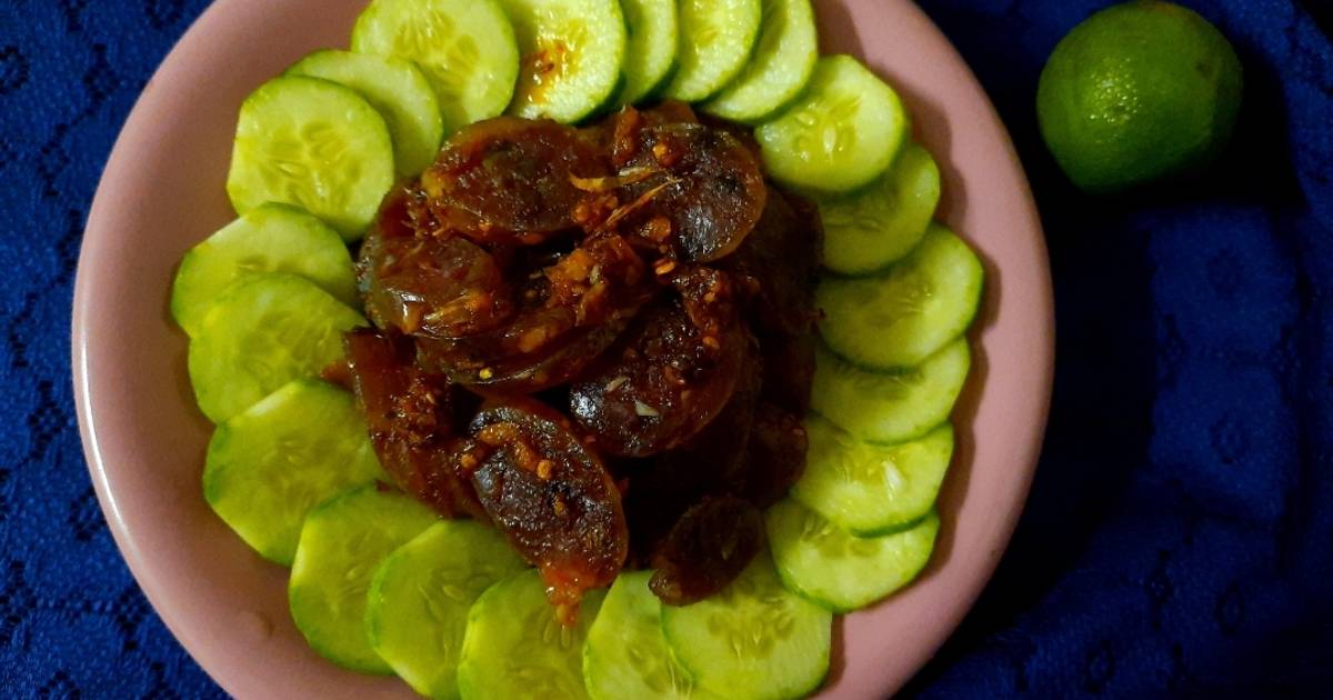 Lạp xưởng chiên mắm
