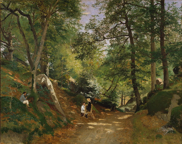 Summer Landscape near Fontainebleau 1876