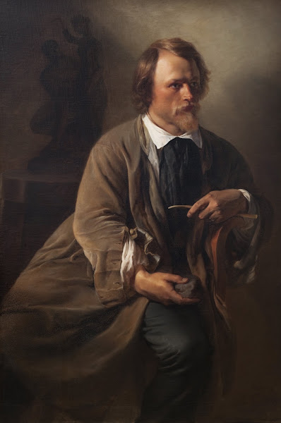 The Sculptor Jens Adolf Jerichau the Artists Husband 1846