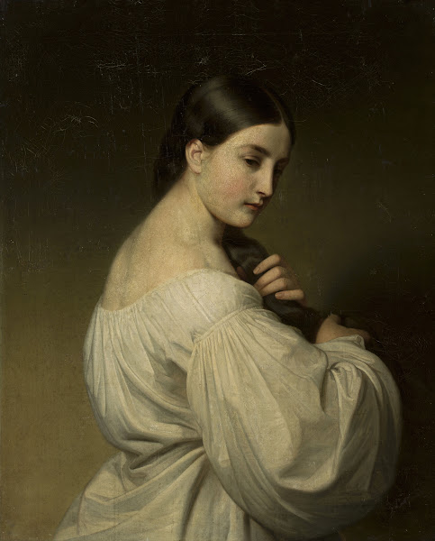 Portrait of a young woman
