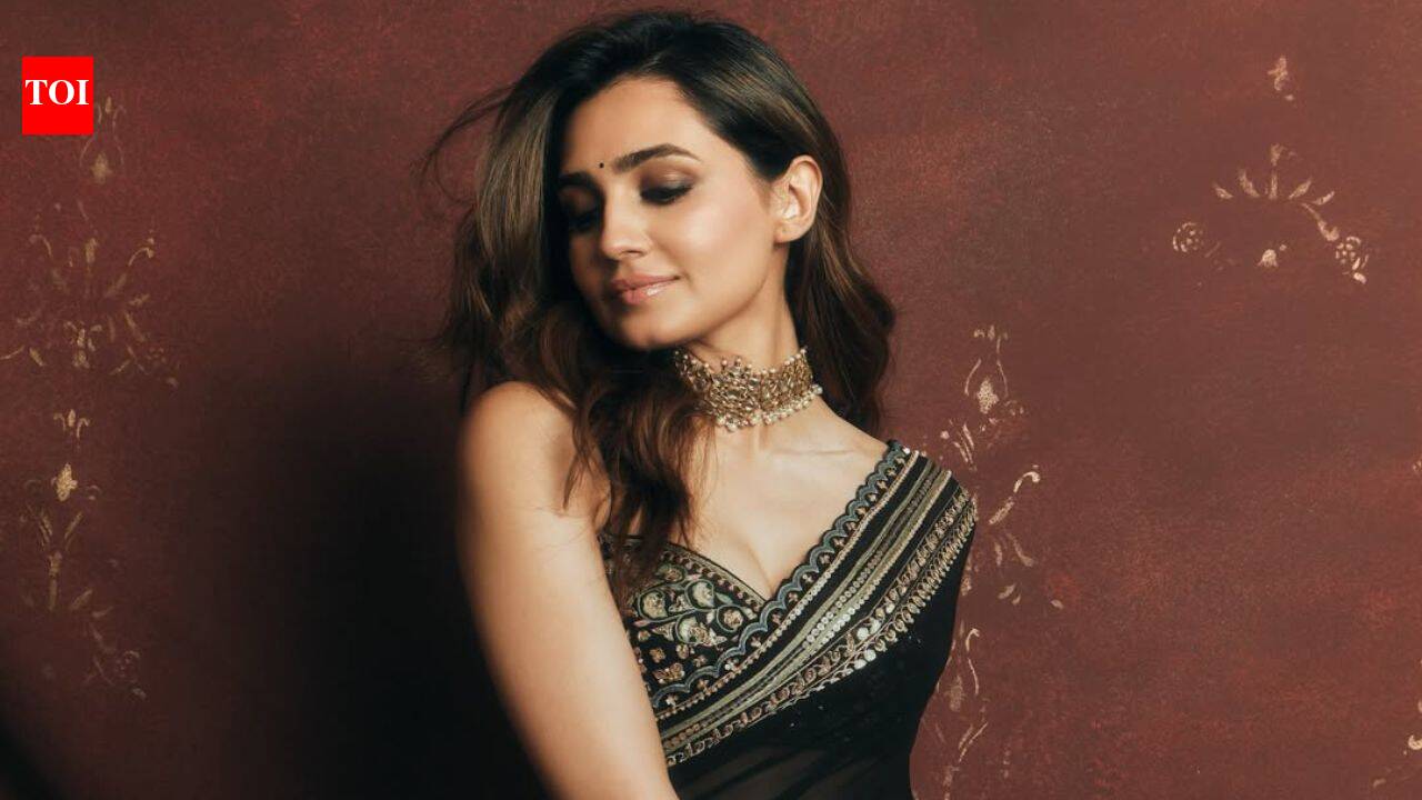 Vedika Pinto Stuns in Rs 2.2 Lakh Anita Dongre Saree
