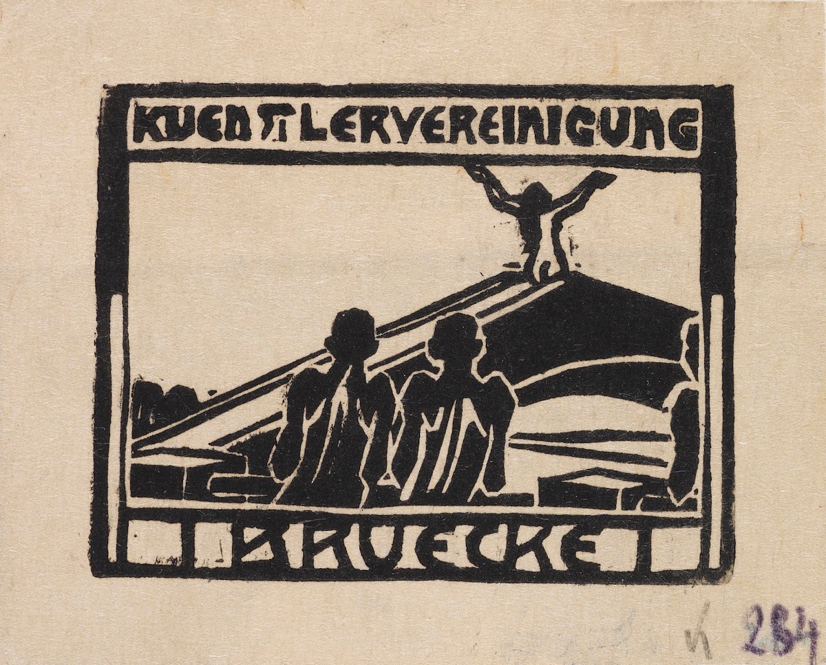 Signet der Künstlervereinigung Brücke 1905