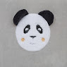 Бампер для детской кроватки Twins Panda 240 см серый