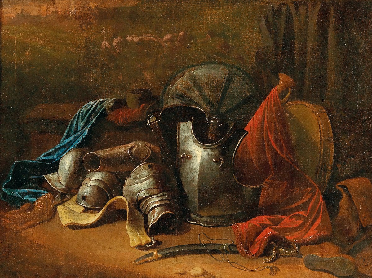 A still life with armour