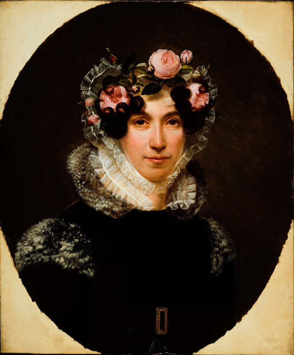 Portrait de Madame Bernard Léon épouse de lacteur 1825