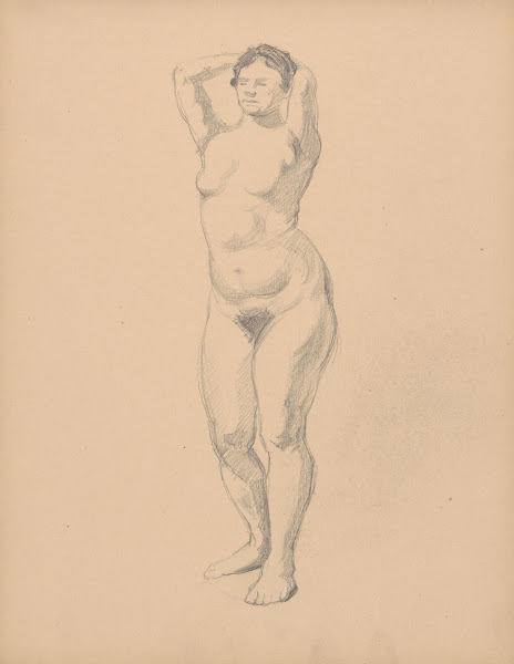 Sketchbook with nudes 19011950