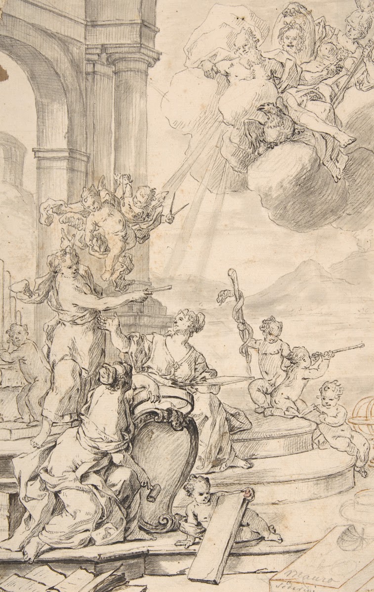 Drawing for a Frontispiece 170439