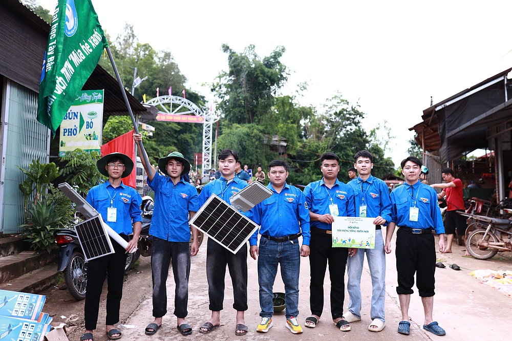 Đoàn Thanh niên - Hội sinh viên Trường Đại học Tây Bắc triển khai thành công chiến dịch thanh niên tình nguyện hè năm 2025