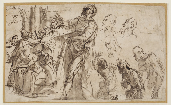 Studies for an Ecce Homo ca 1565  1575