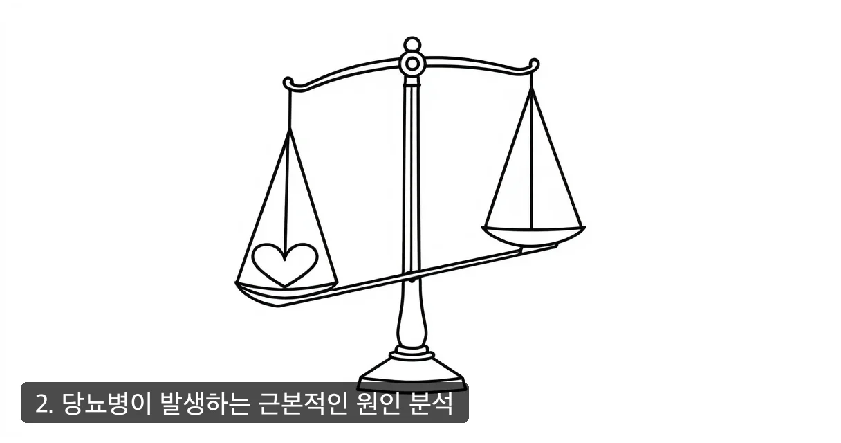 2. 당뇨병이 발생하는 근본적인 원인 분석