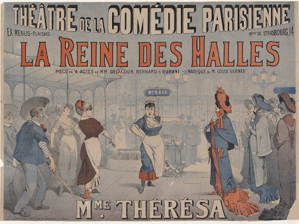 Théatre de la Comédie Parisienne ex Menus  Plaisirs Boulevard de Strasbourg 14 L