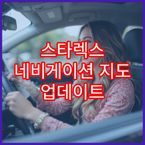스타렉스 네비게이션 지도 업데이트 수동 설치 가이드