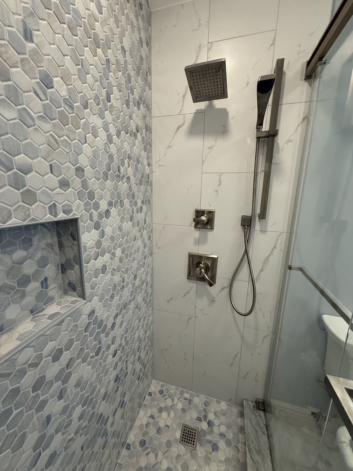 Wetroom with Heated Floors