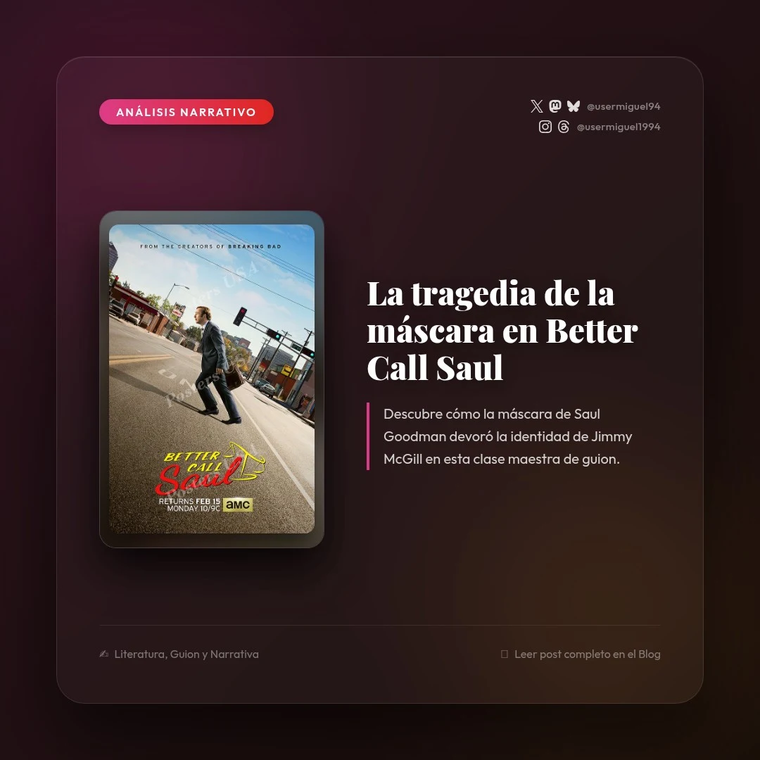 Cómo Better Call Saul perfeccionó la tragedia del cambio de identidad
