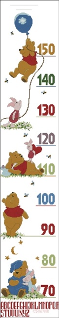 CMP VER70974 Pooh Height Chart
