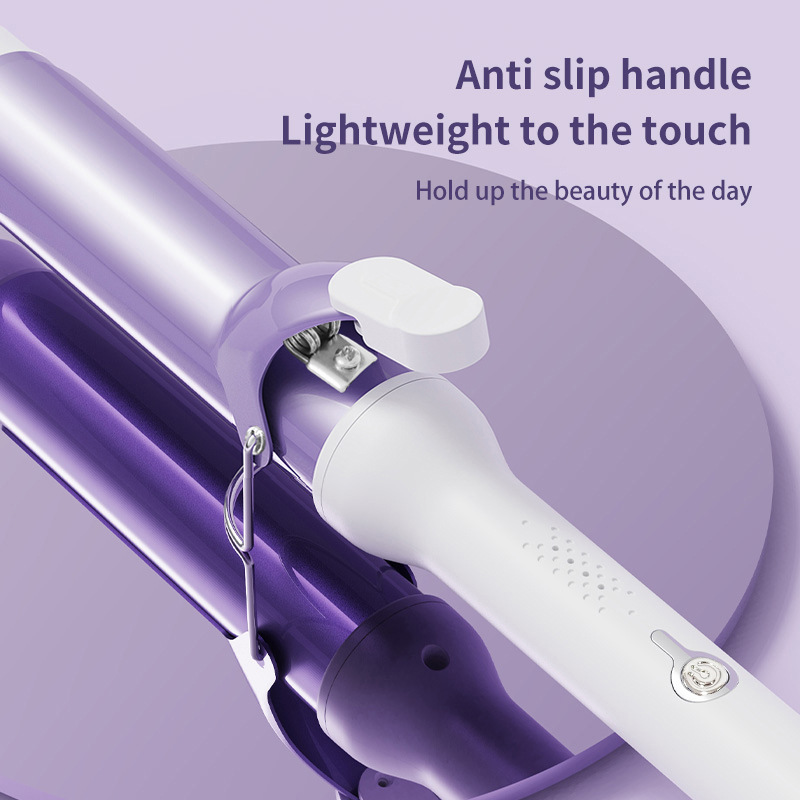 2-in-1 curling iron and straightener, 40 mm