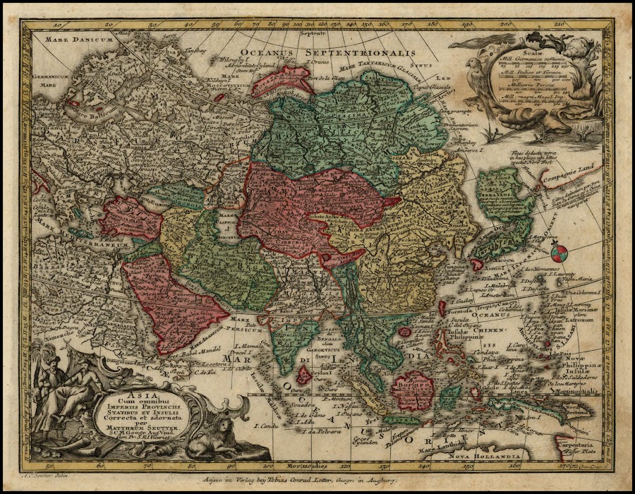 1744_Asia, Cum omnibus Imperii Provinciis Statibus et Insulis Correcta et adornata