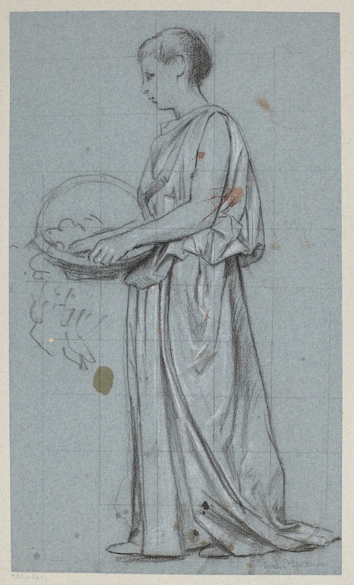 Woman with a Flower Basket 1890