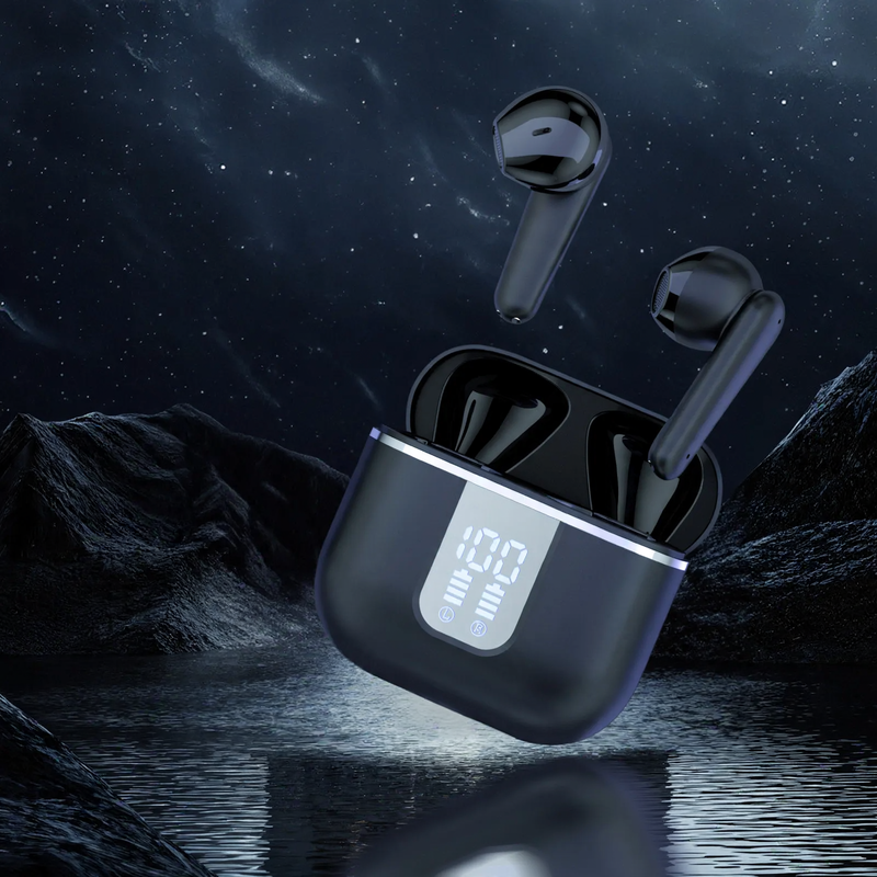 Semi-open Bluetooth earbuds, noise cancellation, sports