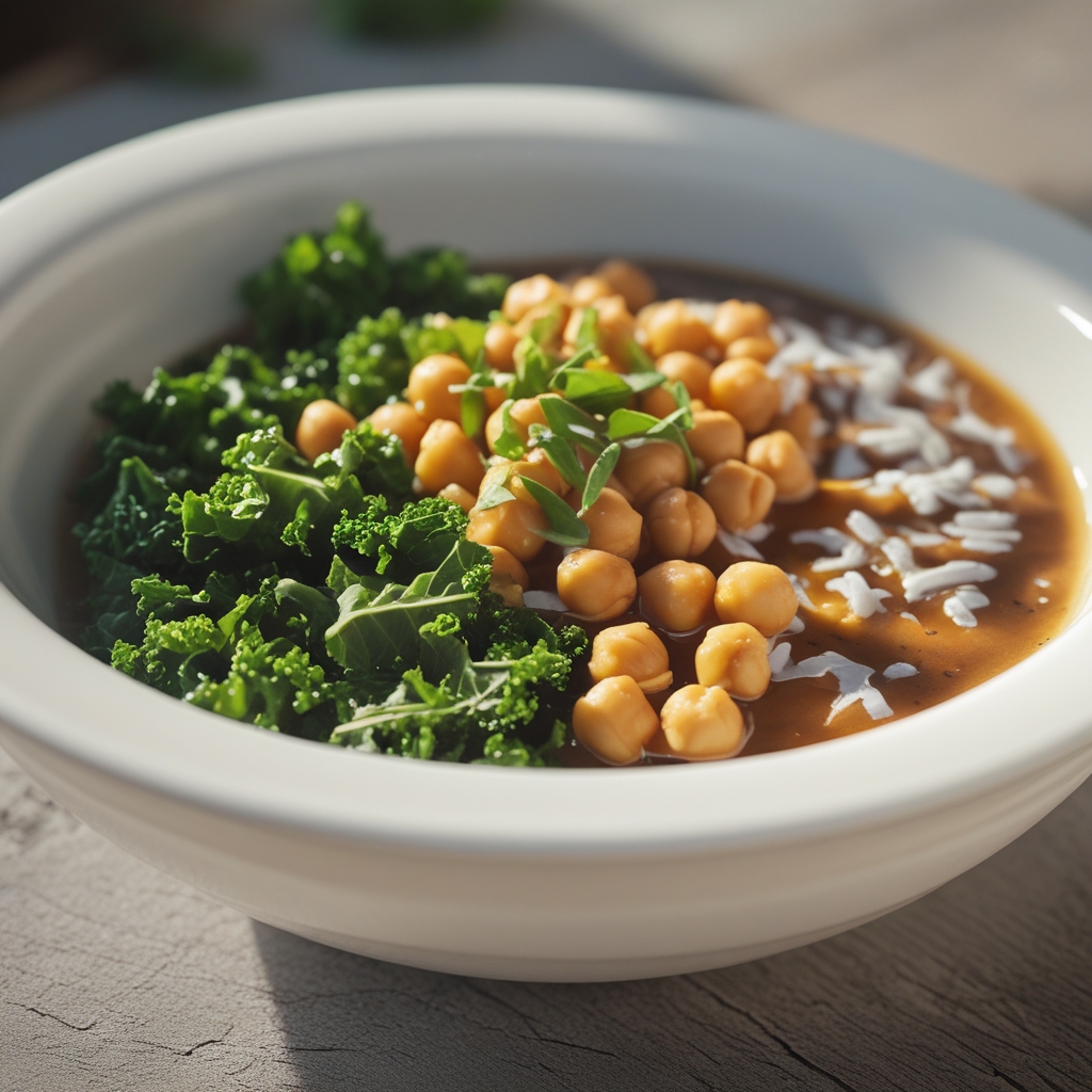 Final Coconut-Infused Chickpea Kale Power Bowl