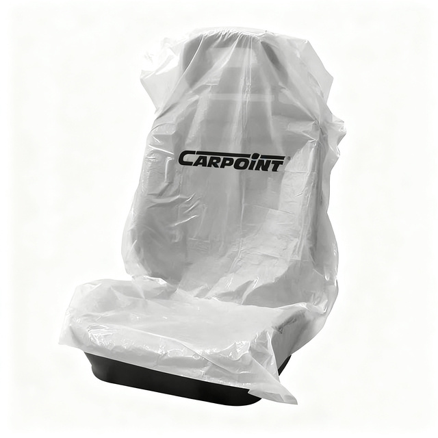 Disposable car seat cover, transparent, 140×80 cm
