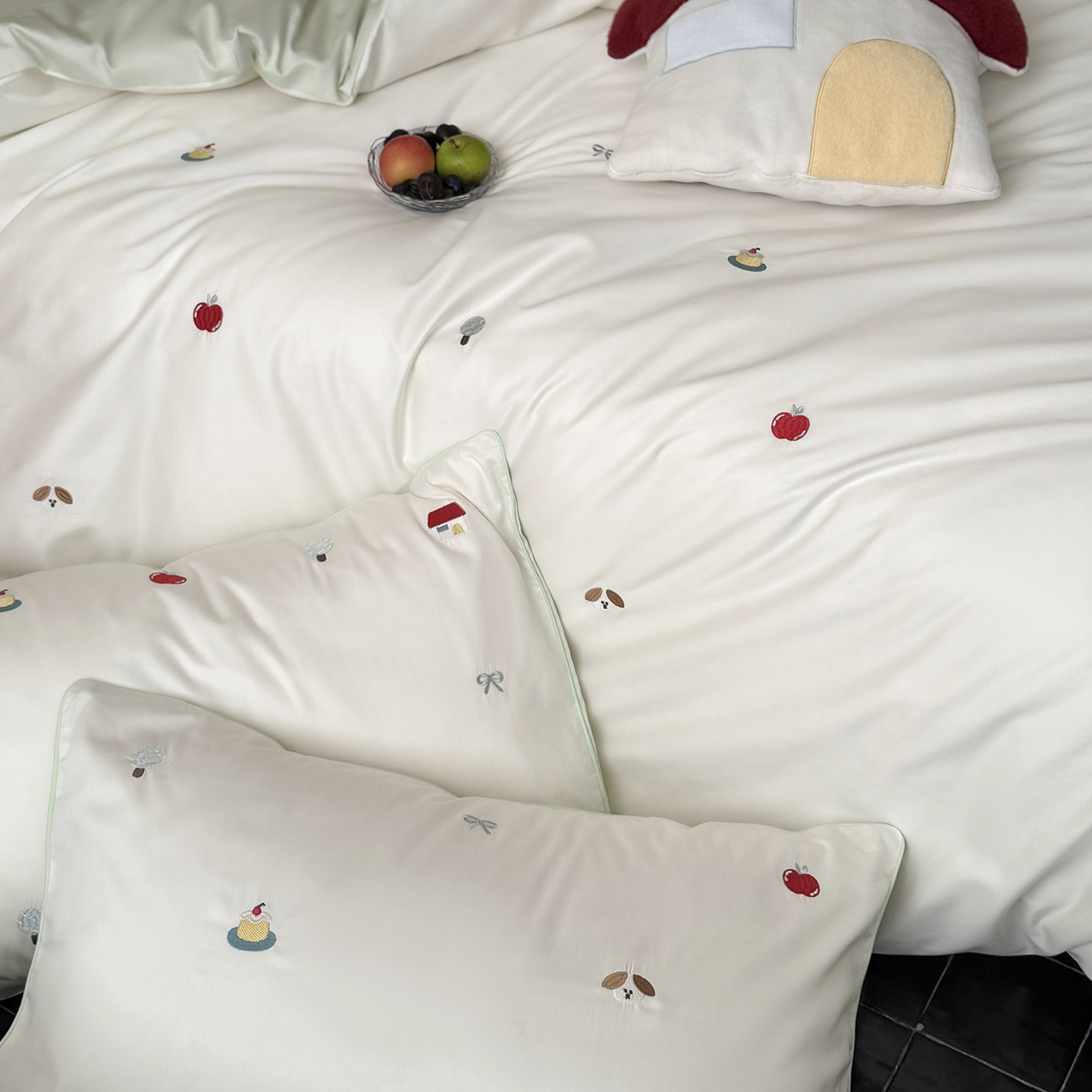 Long-staple cotton bedding set, 4-piece, high quality